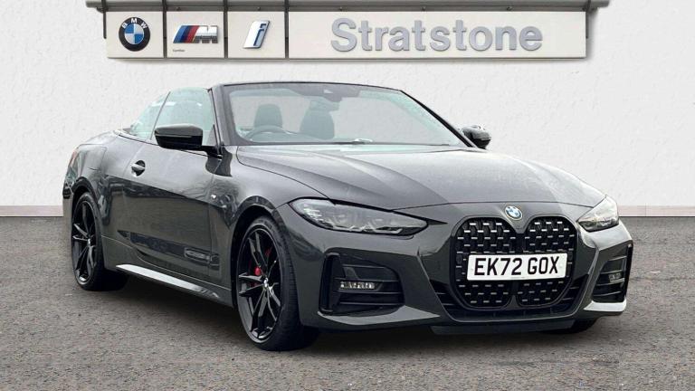 2022 BMW 4 Series 420i M Sport Pro Edition 2dr Step Auto Convertible Petrol Automatic