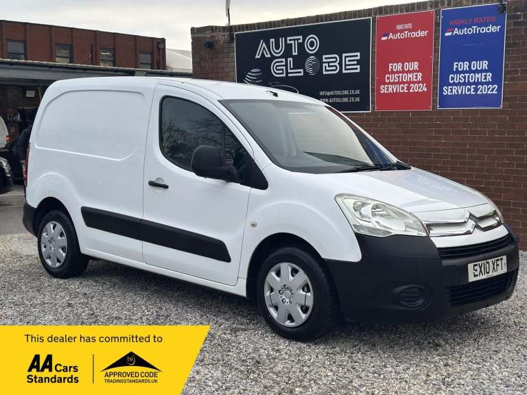 2010 Citroen Berlingo 1.6 HDi 625 X L1 4dr PANEL VAN Diesel Manual