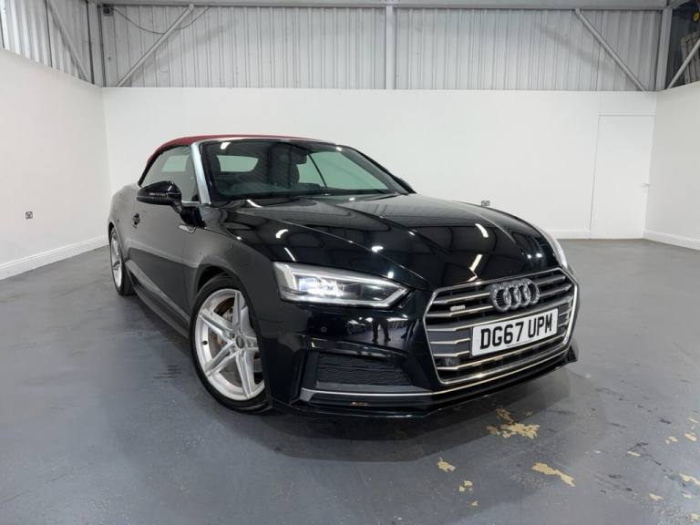 2017 Audi A5 Cabriolet 2.0 TDI S line Convertible 2dr Diesel S Tronic Euro 6 (s/s) (190 ps) Conve...