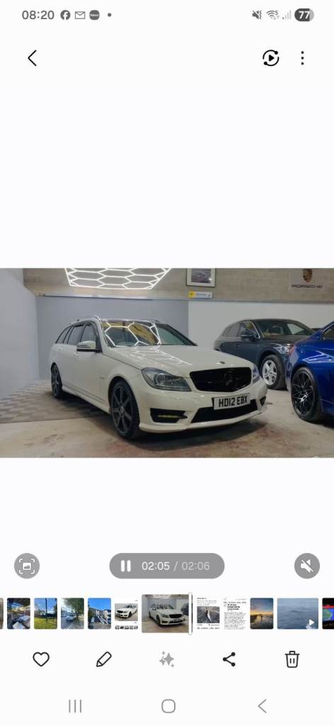 Mercedes-Benz, C CLASS, Estate, 2012, Semi-Auto, 2143 (cc), 5 doors