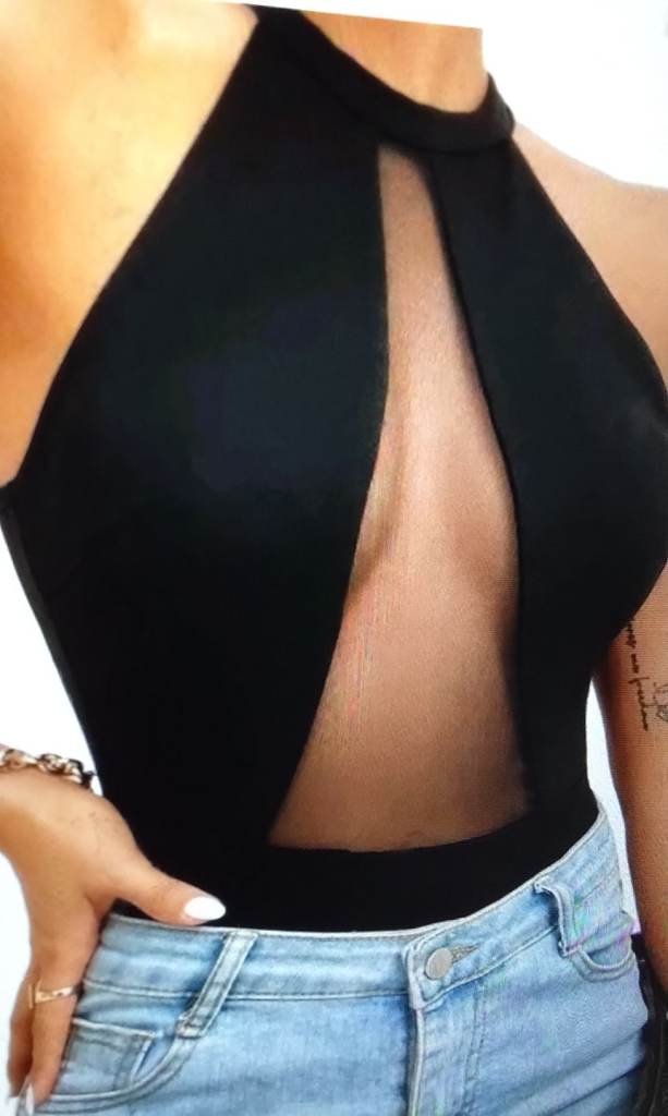 Ladies Sheer Body Suit