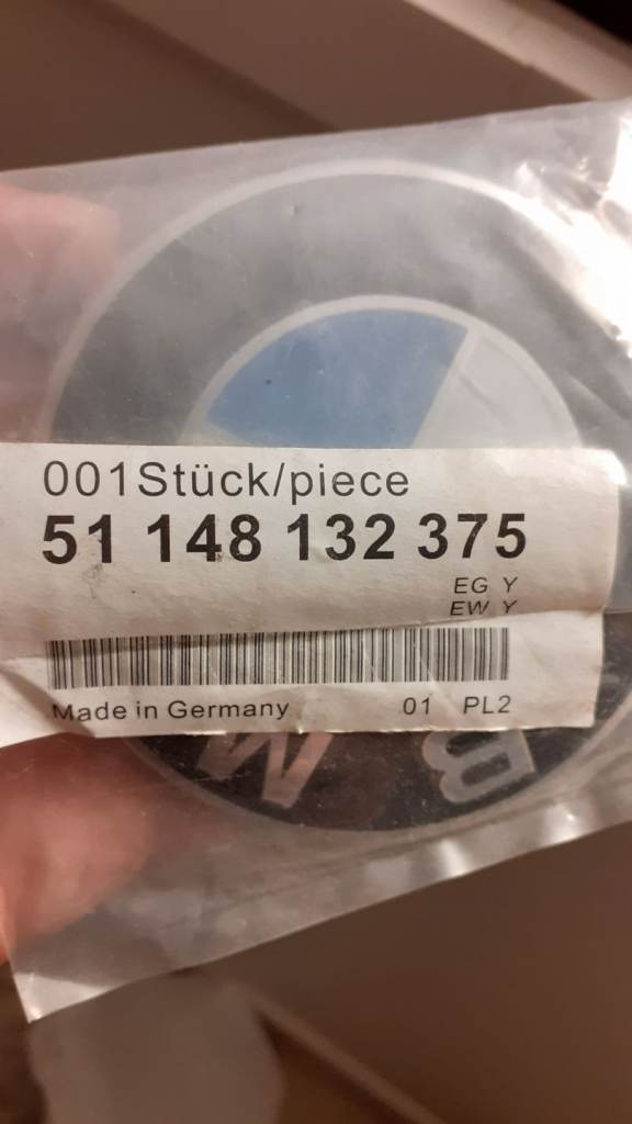 Bmw badge brand new genuine