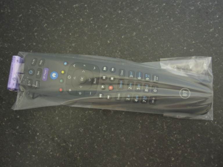 BT YouView Set Top Box Remote Control