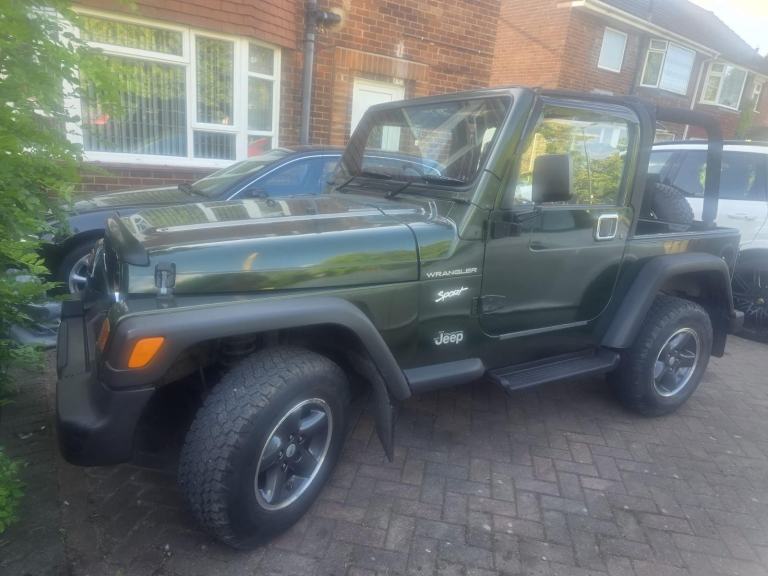 Jeep Wrangler 2.5 SPORT (CLASSIC CAR / TJ SERIES) NO V5C SO OFF ROAD USE ONLY 