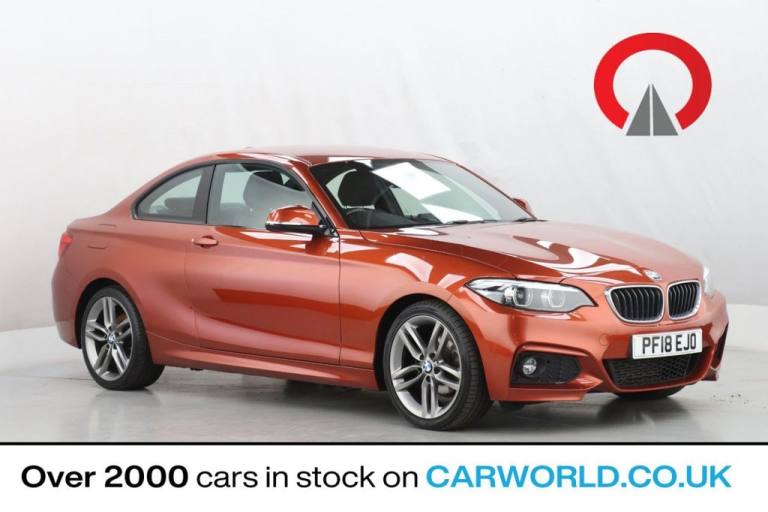 2018 BMW 2 Series 2.0 218d M Sport Coupe 2dr Diesel Auto Euro 6 (s/s) (150 ps) Coupe Diesel Autom...