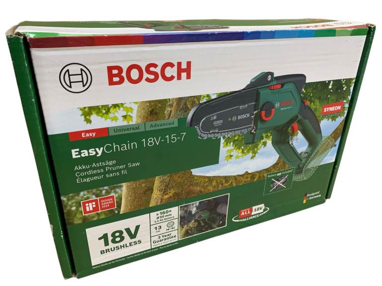 Bosch EasyChain 18V-15-7  Mini Chain Saw