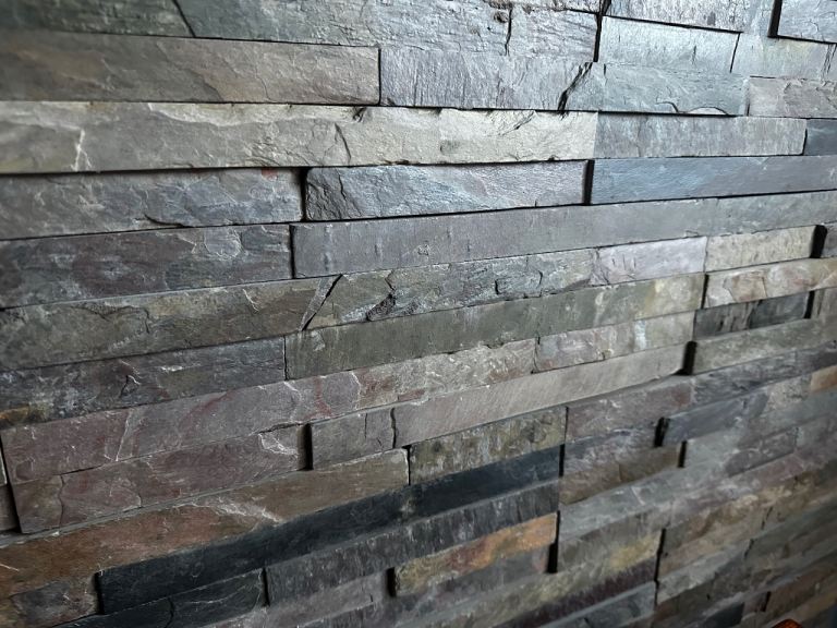 Beautiful multi coloured tiles. 