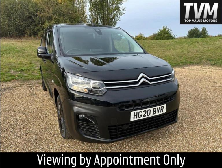 2020 Citroen Berlingo 1.5 BlueHDi 950 Driver XL EAT8 LWB Euro 6 (s/s) 6dr PANEL VAN Diesel Automatic