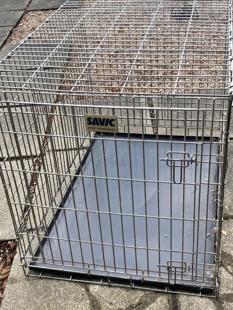  savic heavy duty dog cage 