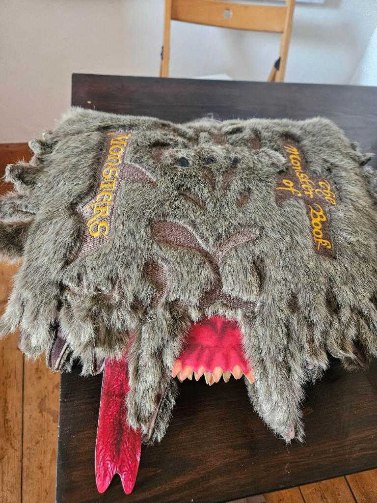 Monster Book of Monsters Harry Potter Replica – Good Condition