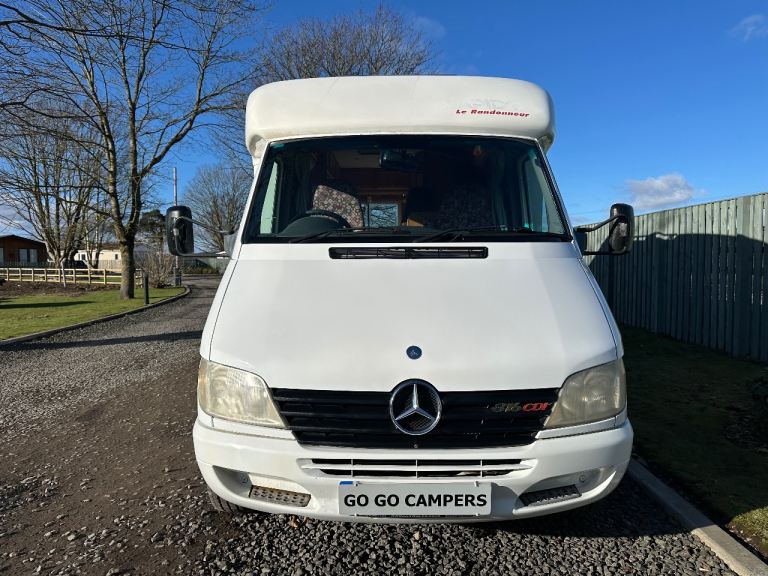 MERCEDES LE RANDONNEUR MOTORHOME FIXED BED AUTOMATIC LOW MILES