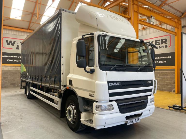 DAF CF65 EURO 5 4X2 18 TONNE CURTAINSIDER - 2013 - FP63 YDN