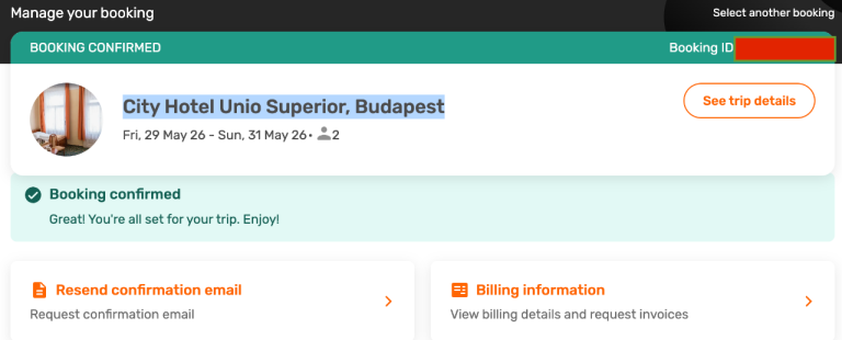 Arsenal v PSG - Hotel centre of Budapest for Champions League Final 29th - 31st May 