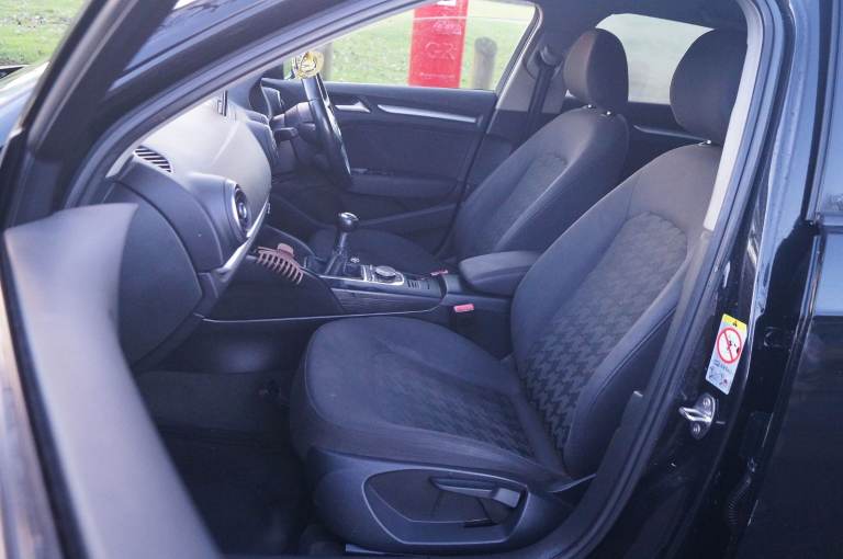 2013 Audi A3 1.6TDI 5dr.(📢TAX £20❗) 6-Speed 12-MOT SatNav 17" Black