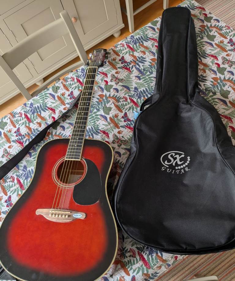SX Custom Guitars DG1KII/VS Acoustic Guitar