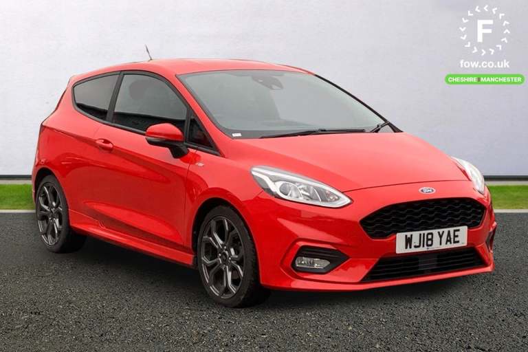 2018 Ford Fiesta 1.0 EcoBoost 140 ST-Line 3dr Hatchback PETROL Manual