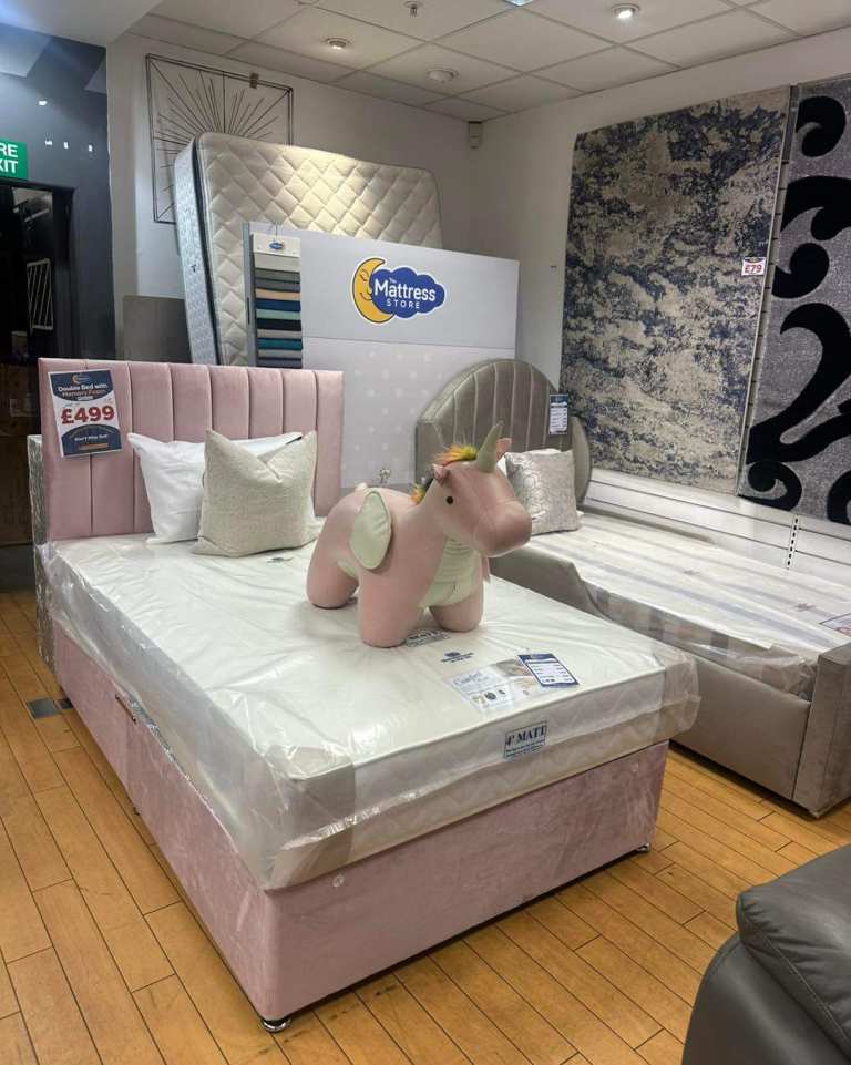 🚚 Double Size Divan Bed + Mattress 📦 Amazing Price – Order Now Today