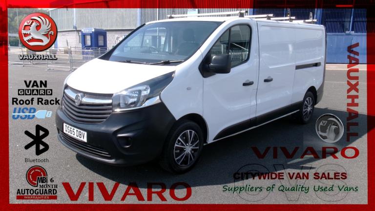 2015 Vauxhall Vivaro 2900 1.6CDTI 115PS H1 Van PANEL VAN DIESEL Manual