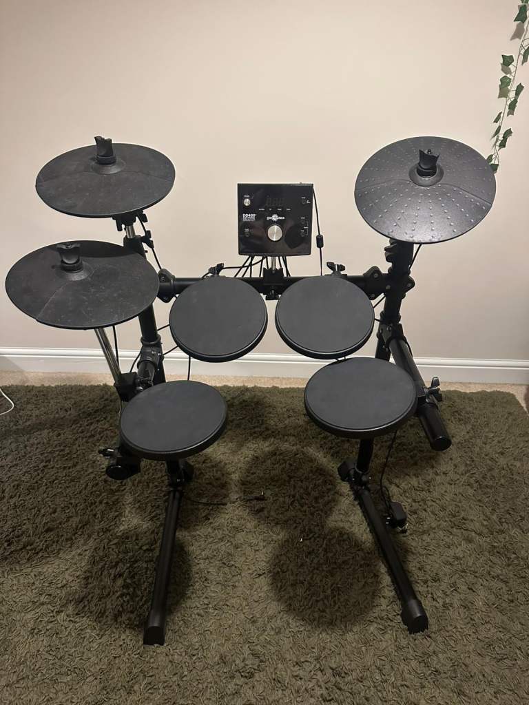 image for Electronic Drum Kit, Gear4music DD400+ complete with all accessories. Excellent condition