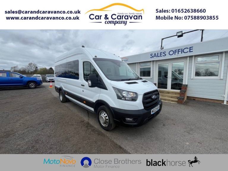 2023 23 FORD TRANSIT 2.0 460 ECOBLUE TREND MINIBUS DOUBLE CAB 5DR DIESEL MANUAL 