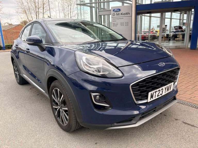 2023 Ford Puma 1.0 EcoBoost Hybrid mHEV Titanium 5dr Manual SUV Hybrid Manual