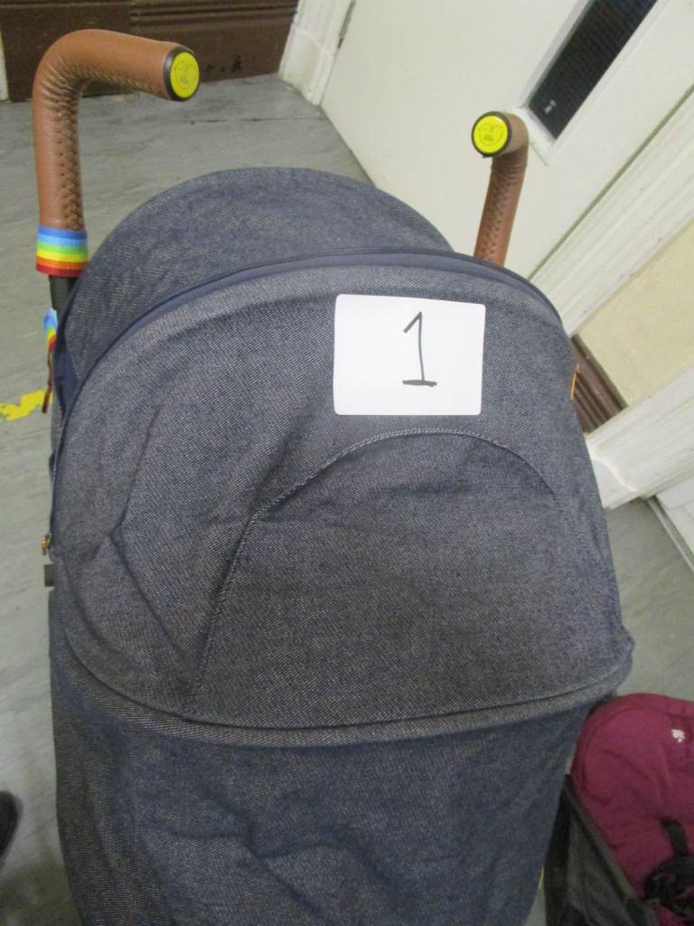 4 strollers for sale, Denim Little Bird, Purple Jole, Blue Jole and Jane Foster