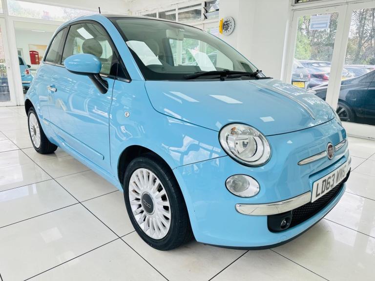 2013 Fiat 500 1.2 Lounge Euro 6 (s/s) 3dr HATCHBACK Petrol Manual