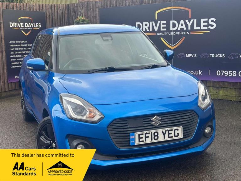 2018 Suzuki Swift 1.0 Swift SZ5 Boosterjet SHVS 5dr Hatchback Petrol Manual