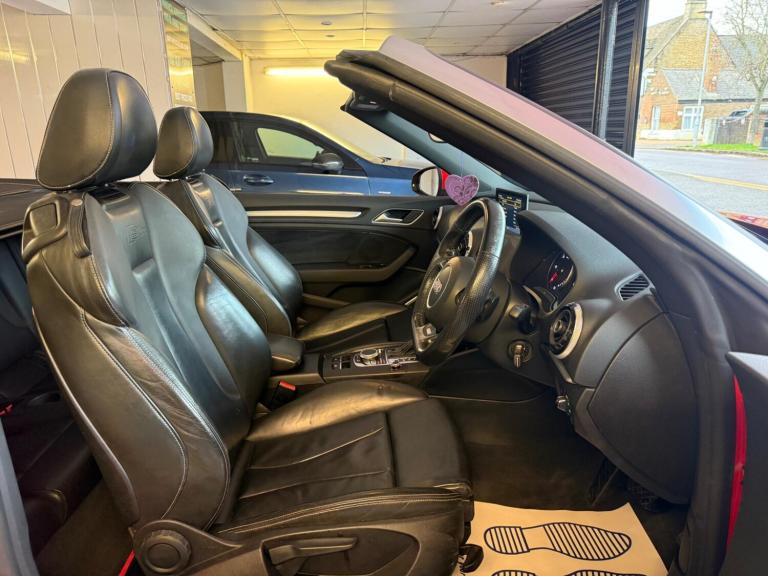 2015 Audi A3 Cabriolet 2.0 TDI S line S Tronic Euro 6 (s/s) 2dr CONVERTIBLE Diesel Automatic