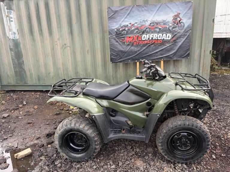 Honda trx420 fourtrax quad bike