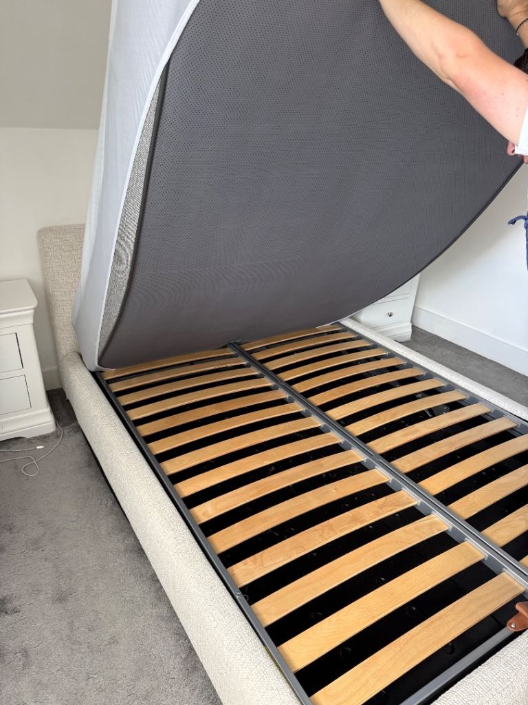 King size bed frame and mattress new , £560.00 for Sale