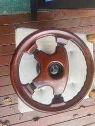 Mercedes-Benz Steering Wheel, Wood, Gloss Finish 
