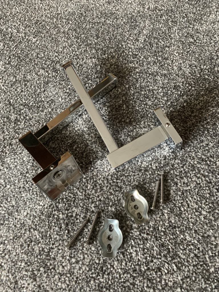 Next Chrome Wall Mounted Toilet Roll Holders