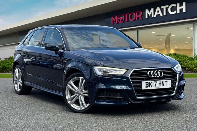 2017 Audi A3 1.4 TFSI S Line 5dr HATCHBACK PETROL Manual