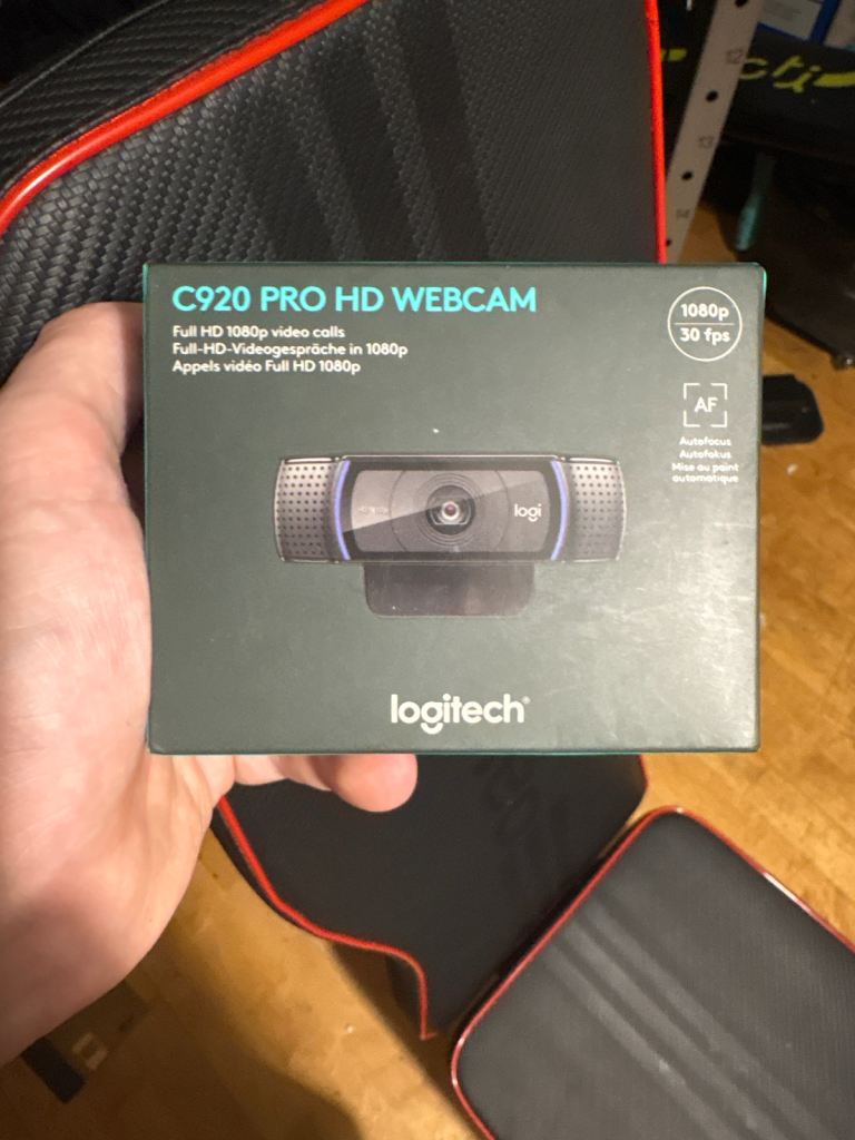 Logitech C920 Pro HD Webcam-Unopened