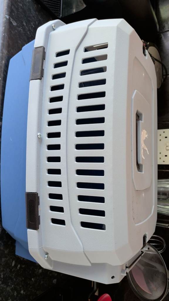 Pet carrier available for kitten or small puppy