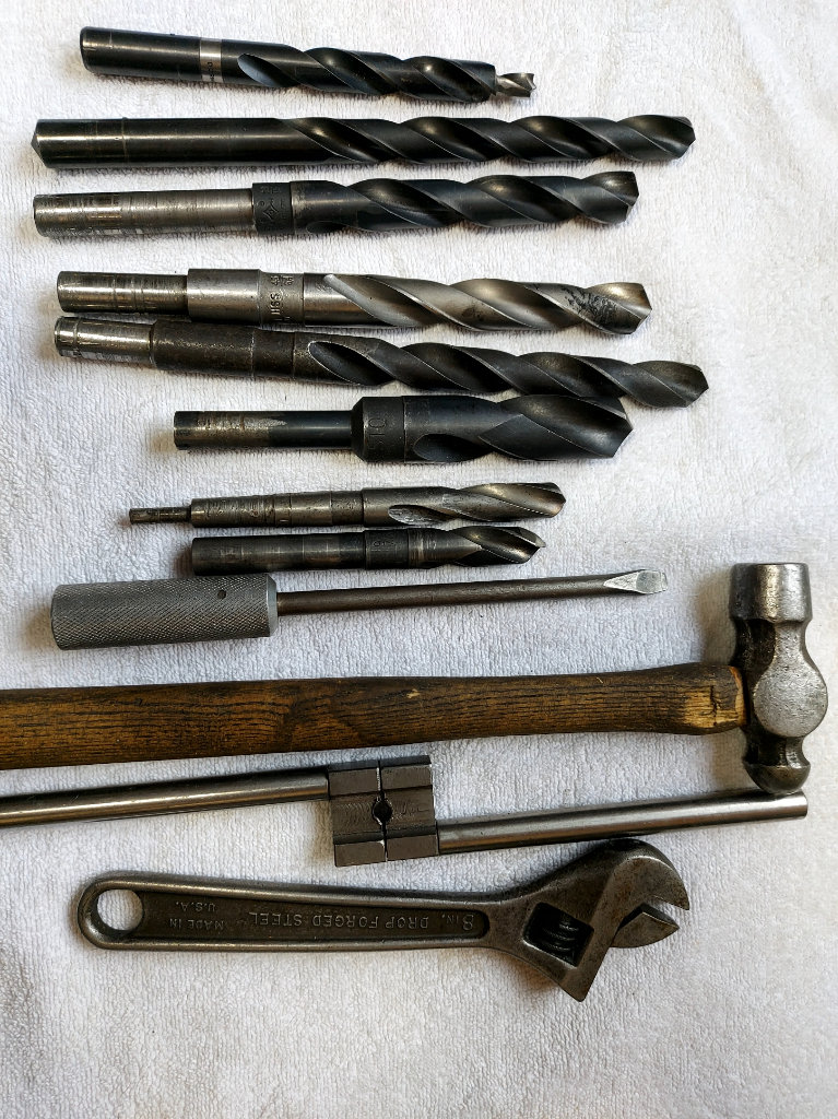 HSS drills and hand tools