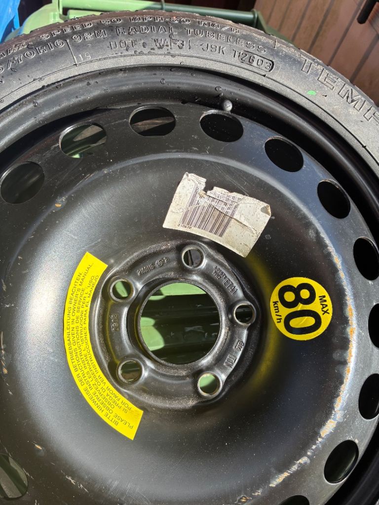 16inch spacesaver wheels