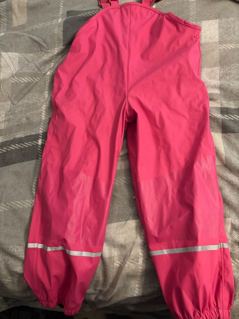 Kids waterproof trousers/scallopettes