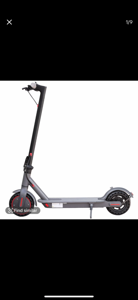 Brand new in box electric scooter 8.5 solid tires 350w motor up to 19 miles of range and 15.5mph 