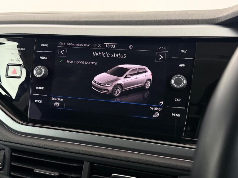 2021 Volkswagen Polo 1.0 TSI Active Euro 6 (s/s) 5dr HATCHBACK Petrol Manual