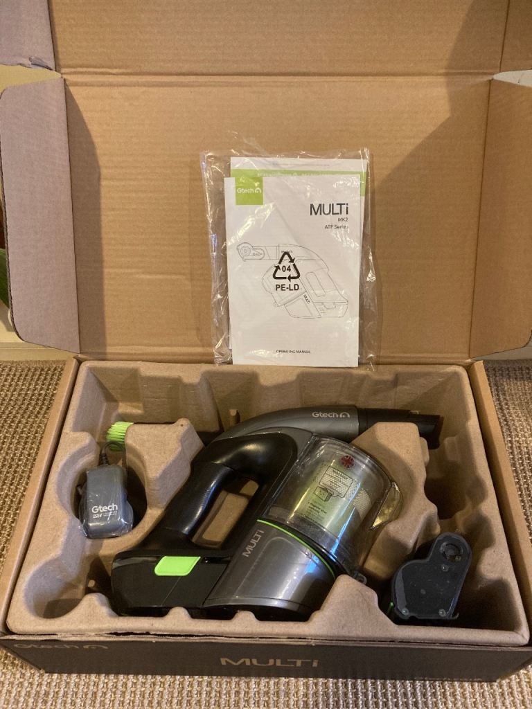 Gtech Multi MK2 - Handheld Vacuum Cleaner - Boxed - Immaculate Condition