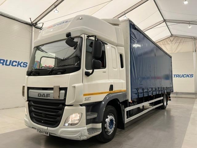 DAF CF 250 4x2 Sleeper Cab Curtainsider