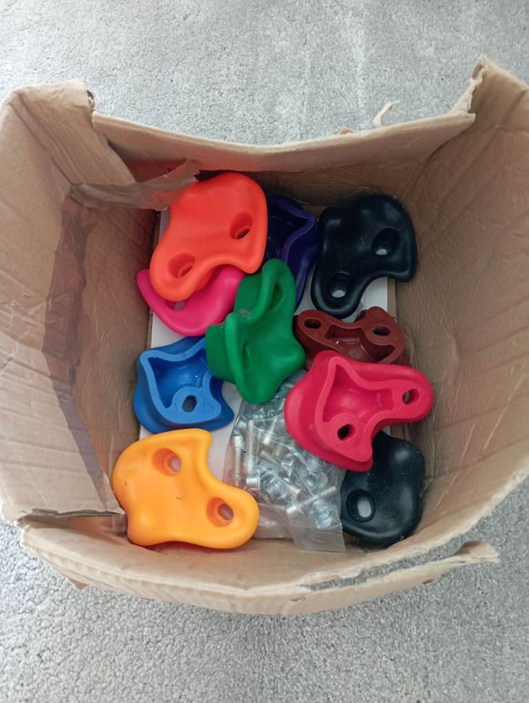 Rock climbing holds and fittings 