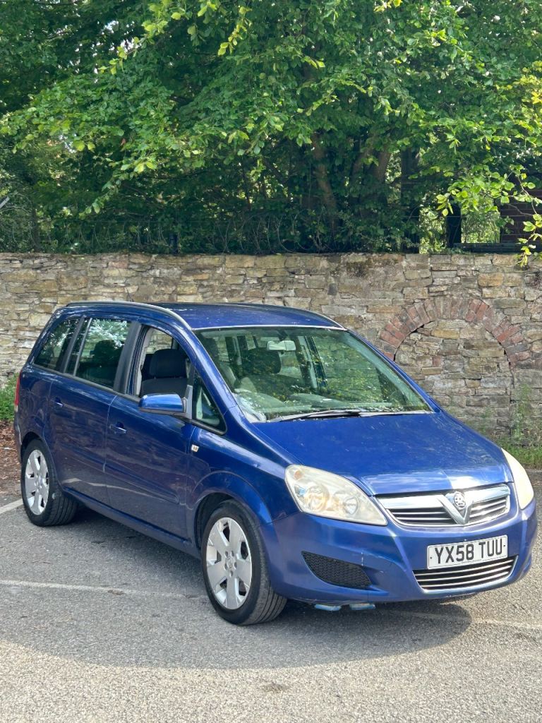 Vauxhall, ZAFIRA, MPV, 2008, Manual, 1598 (cc), 5 doors