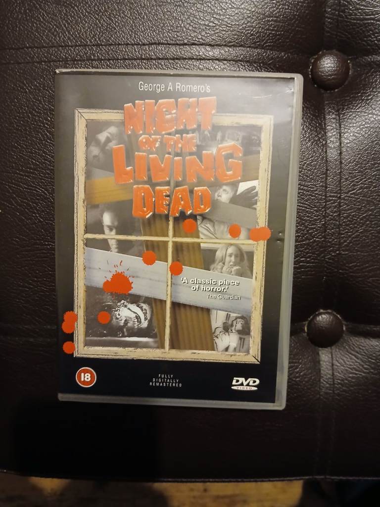 George A Romero's Night of the Living Dead DVD Halloween RARE