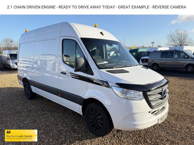 2019 Mercedes-Benz Sprinter 2.1 316 CDI Panel Van 5dr Diesel Manual RWD L2 H2 Euro 6 (163 ps) Pan...