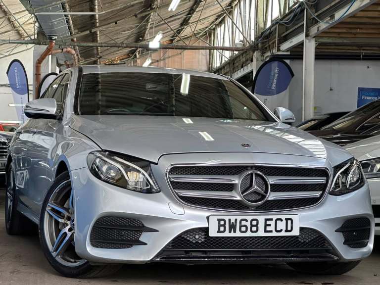 2018 Mercedes-Benz E Class 2.0 E200 AMG Line Saloon 4dr Petrol G-Tronic+ Euro 6 (s/s) (184 ps) SA...