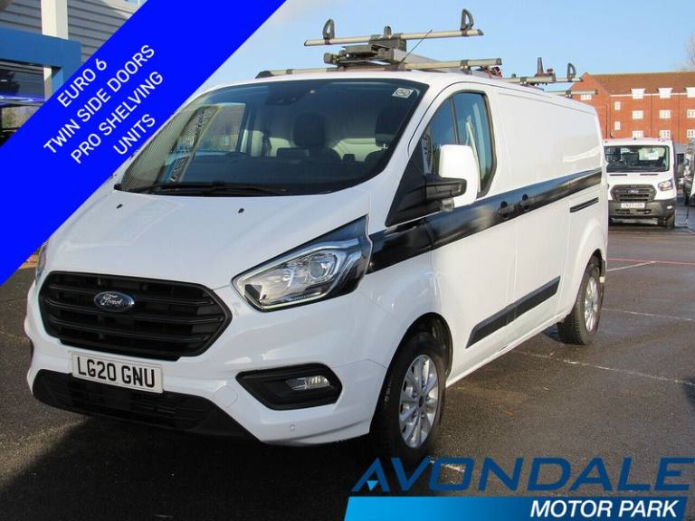 2020 Ford Transit Custom 320 EcoBlue Trend LWB L2 EURO 6 VAN WITH SHELVING AIR CON SAT NAV 2.0 5d...