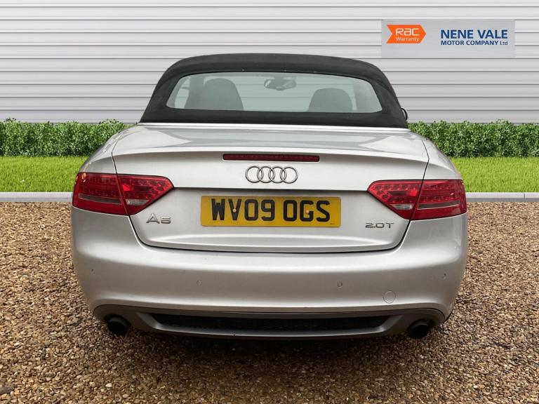 2009 Audi A5 2.0T FSI S Line 2dr CONVERTIBLE PETROL Manual